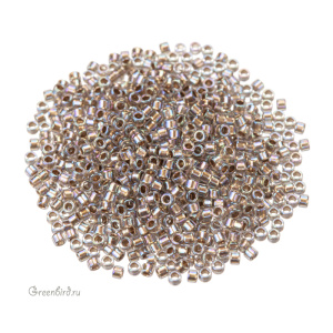 TOHO Aiko 11/0 окрашенный изнутри, золото/радужный ледник (#1801)