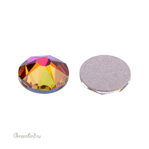 Swarovski 2088 Клеевые стразы круглые SS30, вулкан (#001VOL), 1 шт.