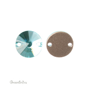 3200 Rivoli Sew-on Stone 10 мм – Light Turquoise (#263)