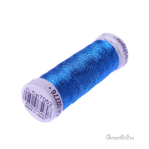 Металлизированная нить Gutermann, павлин (#7052)