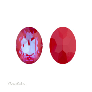 Swarovski 4120 Овал 14х10 мм, королевский красный делайт (#001L107D), 1 шт.