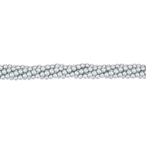 Crystalbird Жемчуг круглый 3 мм, светло-серый, нить (#26)