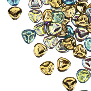 Rose Petals 8x7mm, Crystal Golden Rainbow, 10 гр (#00030-98536)