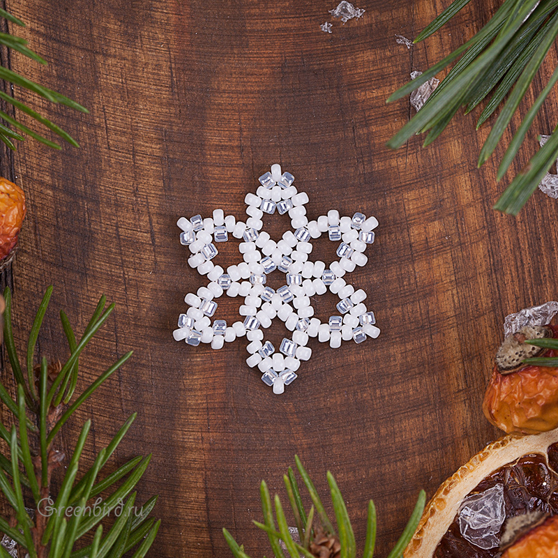 PDF схема Снежинка #4