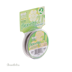 Тросик flex-rite 21 – 0,30 мм, прозрачный, 100 фт #FLX31013