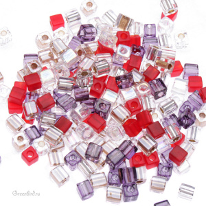 MIYUKI Cube 3 мм (#MIX05) MIYUKI Cube 3 мм (#MIX05)