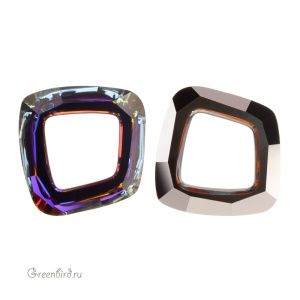 Swarovski 4437 Космик Квадрат 20 мм, вулкан (#001VOL), 1 шт.