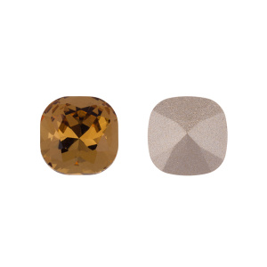 Crystalbird 4470 Кушон 8x8 мм, дымчатый топаз (#220), уп. 6 шт.