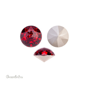Swarovski 1400 Граненый купол 10 мм, алый (#276), 1 шт.