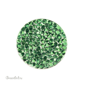 Swarovski 700132 Кристальная ткань Fine Rocks 20 мм, зеленый (#GP24470), 1 шт.