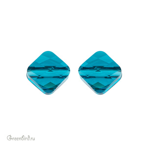 Swarovski 5054 Бусина Мини Ромб 6 мм, индиколит (#379), 1 шт.