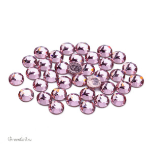Swarovski 2078 Термостразы круглые SS16, розовый (#223), уп. 36 шт.