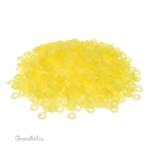 Пайетки 3мм чаша Limone (#216F)