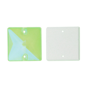 YHB 3240 Square пришивные стразы 22 мм – Peridot EN (#214EN), 1 шт. (#SSYHB-0035)