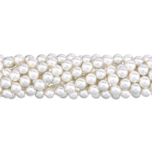 Crystalbird Жемчуг круглый 10 мм, микс нимб, нить (#MIX09)