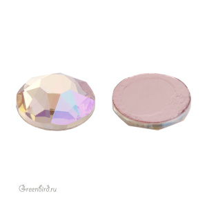 Swarovski 2078 Термостразы круглые SS34, люминесцентный зеленый (#001LUMG), 1 шт.