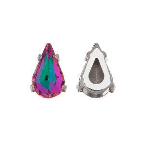 Crystalbird 4328 ÐÐ°Ð¿Ð»Ñ 10x6 Ð¼Ð¼ Ð² Ð¾Ð¿ÑÐ°Ð²Ðµ, ÑÐ¾Ð´Ð¸Ð¹, Ð³ÐµÐ»Ð¸Ð¾ÑÑÐ¾Ð¿ (#001HE), 6 ÑÑ.