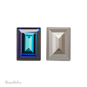 Swarovski 4527 Прямоугольник 14x10 мм, бермуда синий (#001BB), 1 шт.