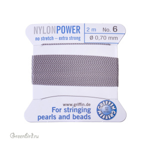Griffin – нитки серые (#06-GY) Griffin – нитки серые (#06-GY)