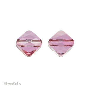 5054 Бусина Mini Rhombus Bead 6mm – Antique Pink (#001ANTP) 5054 Бусина Mini Rhombus Bead 6mm – Antique Pink (#001ANTP)