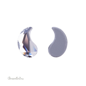 Swarovski 2364 Термостразы Пейсли X 10х6 мм, прозрачный (#001), 1 шт.