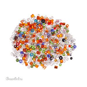 Винтажный бисер, микс, MIX Colors Shapes (#MIX15)