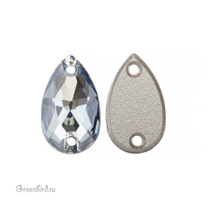 Swarovski пришивные 3230 Капля 12х7 мм, голубая дымка (#001BLSH), 1 шт.