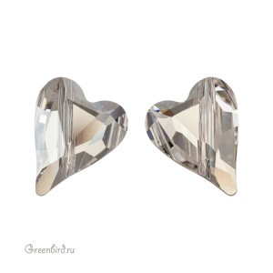 5743 Бусина Wild Heart Bead 17mm – Silver Shade V (#001SSHAV) 5743 Бусина Wild Heart Bead 17mm – Silver Shade V (#001SSHAV)