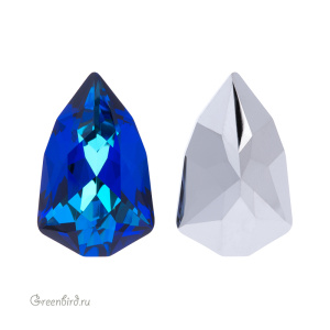 Swarovski 4707 Узкий триллиант 24x15,2 мм, бермуда синий (#001BB), 1 шт.
