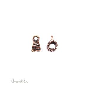 "Реликтовый лес", коннектор-бейл, ант. бронза, 1 шт. (#2640)