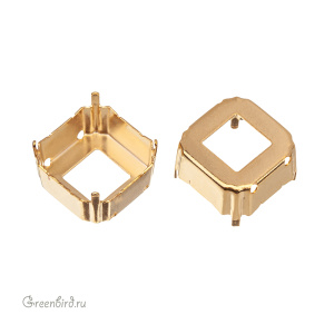 4480 Оправа для ювелирного кристалла Imperial FS 18 мм, золото