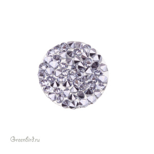 Swarovski 700045 Кристальная ткань Fine Rocks 15 мм, розовато-лиловый (#GP24465), 1 шт.