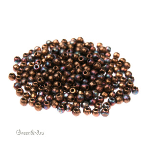 Круглые бусины 2 мм, 5 гр (#02-DS23980)