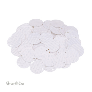 Пайетки Motivo M92 12 мм - Bianco (#107G)