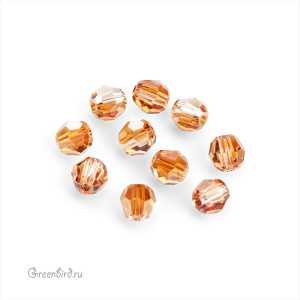 5000 Бусины круглые 4mm – Copper (#001COP)