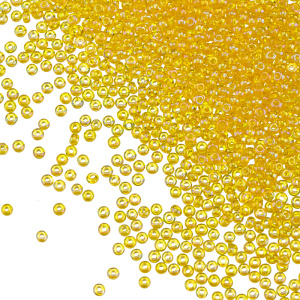 Czech 11/0, YELLOW TR AB (#81010) Czech 11/0, YELLOW TR AB (#81010)