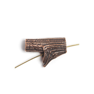 "Шелест листвы", бейл, ант. бронза, 1 шт (#3136)