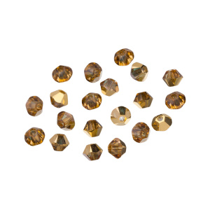 Swarovski Кристалл 5328 Bicone 3mm – Aurum 2er (#001AUR2er)