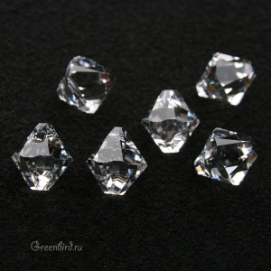 6328 подвеска Bicone 6mm – Crystal (#001)