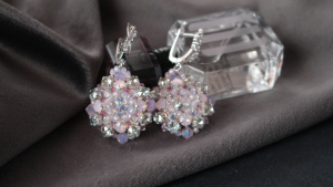 Серьги "Паулина" PDF инструкция от Миляуши Закировой