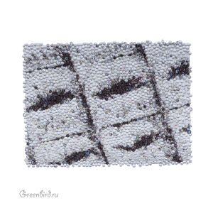 Swarovski 623482 Кристальная ткань Motif 40х30 мм, FP23858 (#010/001M500), 1 шт.