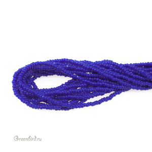 Бисер граненый Preciosa Charlotte Cut 13/0, Medium Blue (#33050)