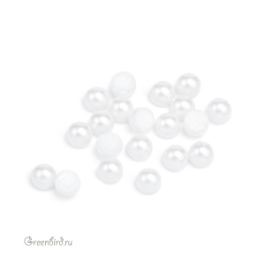 Swarovski 2081/2 Термостразы Кабошон Жемчужина SS16, перламутровый (#001NACRE), уп. 20 шт.