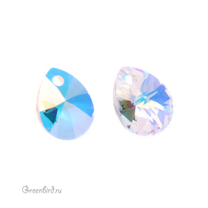 6128 подвеска Mini Pear 8mm – Crystal AB (#001AB) 6128 подвеска Mini Pear 8mm – Crystal AB (#001AB)