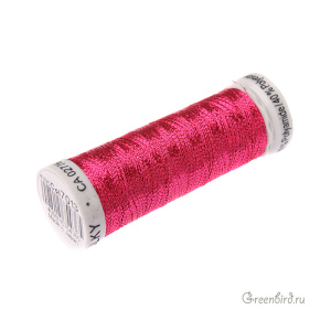 Металлизированная нить Gutermann, роза (#7013)