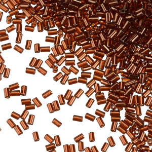 Бисер TOHO Bugle стеклярус 3 мм – Золотое сияние (#329), 10 г