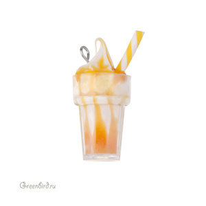 Подвеска "Фруктовое мороженое", желтый, 1 шт. (#SVA-BASE-130)