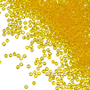 Czech 11/0, YELLOW TRANS (#80010) Czech 11/0, YELLOW TRANS (#80010)