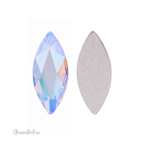 Swarovski 2201 Клеевые стразы Маркиз 8х3,5 мм, винтажный розовый с мерцанием (#319SHIM), 1 шт.