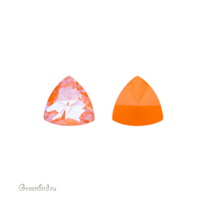 Swarovski 4799 Призматический треугольник 9,2x9,4 мм, оранжевое сияние делайт (#001L146D), 1 шт.